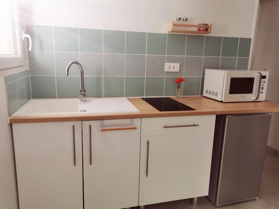 Belle Dependance De 30M2 Avec Terrasse Et Jardin Appartement Villeneuve-lès-Avignon Buitenkant foto